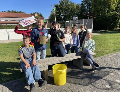 Profilkurs „meine GeLoWe“ sorgt für Ordnung und goldene Mülleimer